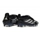adidas Predator 26 Elite Tongue FG Boots Black Silver