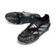 adidas Predator 26 Elite Tongue FG Boots Black Silver