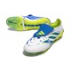 adidas Predator 26 Elite Tongue FG Boots White Blue Yellow