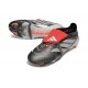adidas Predator 26 Elite Tongue FG Boots Iron Metal White Lucid Red