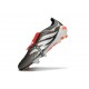 adidas Predator 26 Elite Tongue FG Boots Iron Metal White Lucid Red