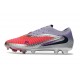 Nike Phantom 6 Low Elite FG Football Boot Red Purple Black