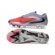 Nike Phantom 6 Low Elite FG Football Boot Red Purple Black