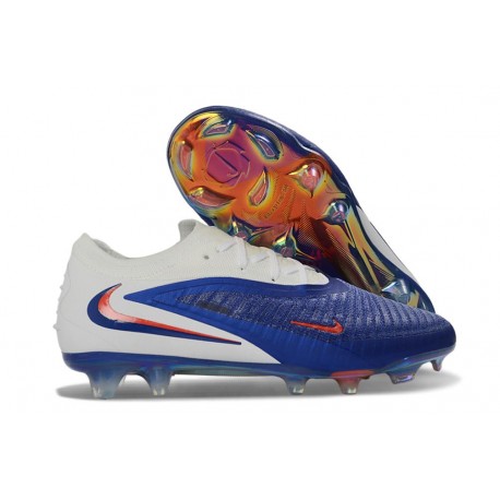Nike Phantom 6 Low Elite FG Football Boot Racer Blue White Red