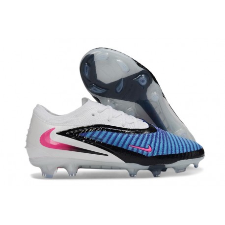 Nike Phantom 6 Low Elite FG Football Boot Racer Blue Pink Blast White
