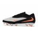 Nike Phantom 6 Low Elite FG Football Boot White Black Orange