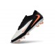 Nike Phantom 6 Low Elite FG Football Boot White Black Orange
