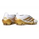 adidas Predator 26 Elite Tongue FG Boots White Met Gold
