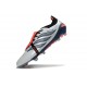 adidas Predator 26 Elite Tongue FG Boots White Black Crimson
