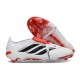 adidas Predator 26 Elite Tongue FG Boots White Black Red