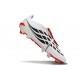 adidas Predator 26 Elite Tongue FG Boots White Black Red