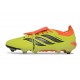 adidas Predator 26 Elite Tongue FG Boots Yellow Black Crimson