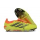 adidas Predator 26 Elite Tongue FG Boots Yellow Black Crimson