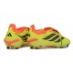 adidas Predator 26 Elite Tongue FG Boots Yellow Black Crimson