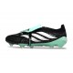 adidas Predator 26 Elite Tongue FG Boots Black White Green
