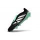 adidas Predator 26 Elite Tongue FG Boots Black White Green