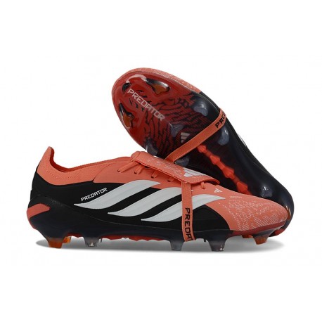adidas Predator 26 Elite Tongue FG Boots Orange Black White