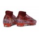 Nike Air Zoom Mercurial Superfly 10 Elite FG Safari Red Silver