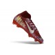 Nike Air Zoom Mercurial Superfly 10 Elite FG Safari Red Silver