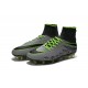 New 2016 Nike Hypervenom Phantom II FG ACC Neymar Cleat Pure Platinum Black Green