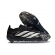 Adidas Predator 26 Low Elite FG Cleat Black White
