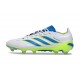 Adidas Predator 26 Low Elite FG Cleat White Blue