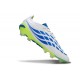 Adidas Predator 26 Low Elite FG Cleat White Blue