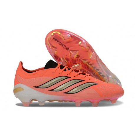 adidas Predator 26 L Elite FG Soccer Boots Crimson Gold