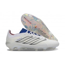 adidas Predator 26 L Elite FG Soccer Boots White Blue
