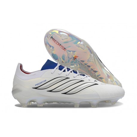 adidas Predator 26 L Elite FG Soccer Boots White Blue