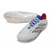 adidas Predator 26 L Elite FG Soccer Boots White Blue