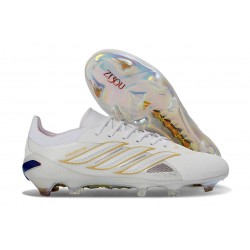 adidas Predator 26 L Elite FG Soccer Boots White Gold