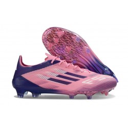 New adidas F50 Elite FG Football Cleats Pink Black
