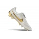 Nike Tiempo Maestro Elite FG Boots White Gold