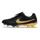 Nike Tiempo Maestro Elite FG Boots Black Gold