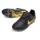 Nike Tiempo Maestro Elite FG Boots Black Gold