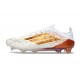 New adidas F50 Elite FG Football Cleats White Gold