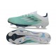 New adidas F50 + FG Firm Ground Speed Boots Green White Silver