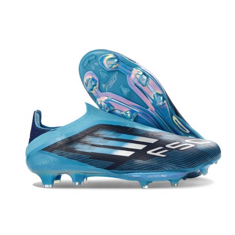adidas F50 + FG LL Soccer Cleat Black Blue