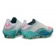 New adidas F50+ FG Laceless X Messi Ftwr White Lucid Pink Flash Aqua