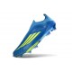 adidas F50+ FG Laceless MESSI Team Royal Blue Solar Yellow Semi Blue