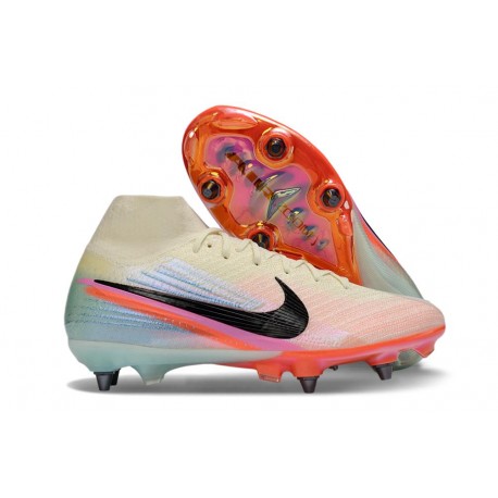 Nike Mercurial Superfly 10 Elite SG Boots X KERR Pale Ivory Black
