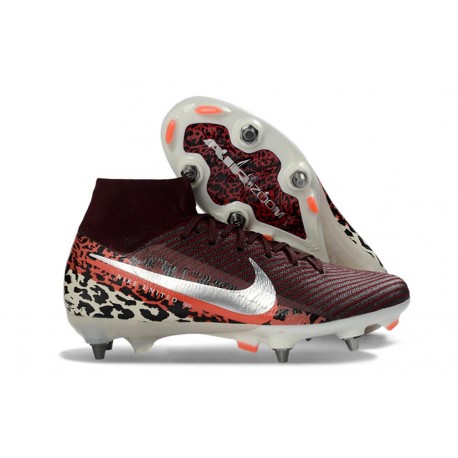 Nike Mercurial Superfly 10 Elite SG Boots Marron Silver