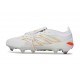 adidas Predator 26 Elite Tongue FG Boots White Golden