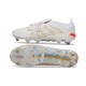 adidas Predator 26 Elite Tongue FG Boots White Golden
