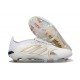 adidas Predator 26 Elite Tongue FG Boots White Golden