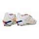adidas Predator 26 Elite Tongue FG Boots White Golden