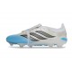 adidas Predator 26 Elite Tongue FG Boots White Black Blue