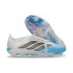 adidas Predator 26 Elite Tongue FG Boots White Black Blue
