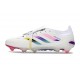 adidas Predator 26 Elite Tongue FG Boots White Pink